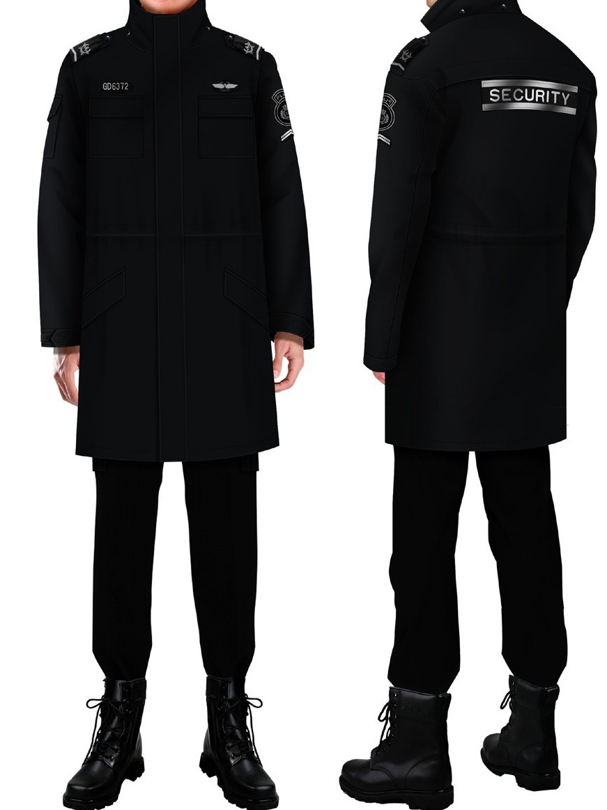 4款冬季保安制服｜物業(yè)銀行酒店工區(qū)停車場(chǎng)保安服