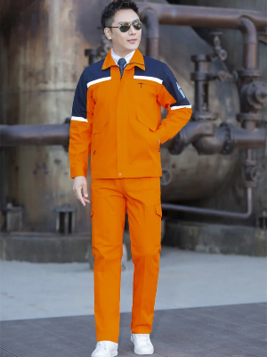 車(chē)間工地勞保工作服定制防靜電工作服套裝定制加反光條 派登服飾