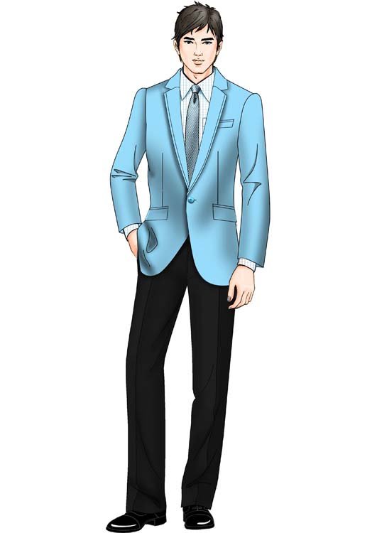 新款男士商務職業(yè)裝定制